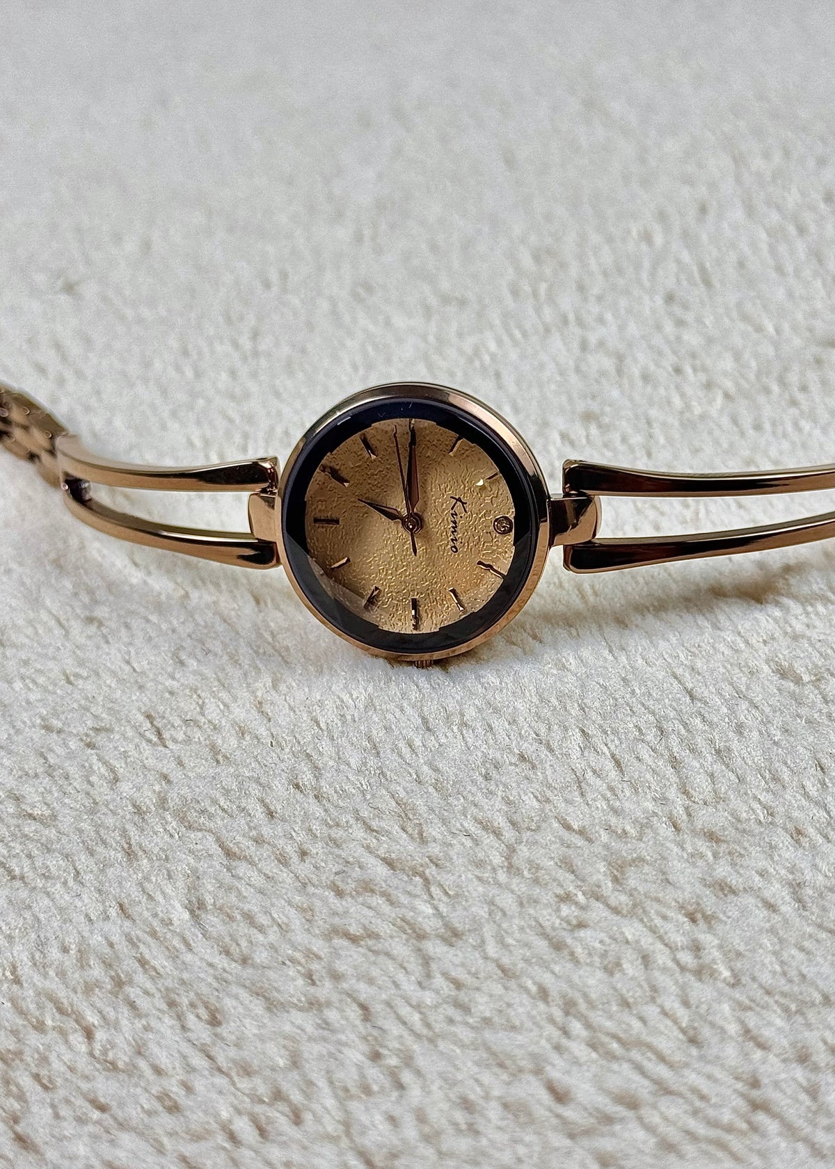 Kimio Ivy Rose Gold Bezel Watch