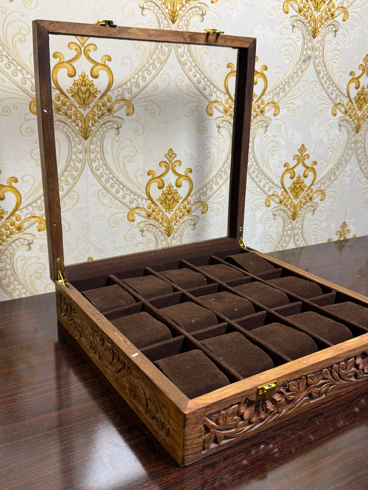 15-SLOT PREMIUM WATCH BOX | LUXURY WATCH ORGANISER
