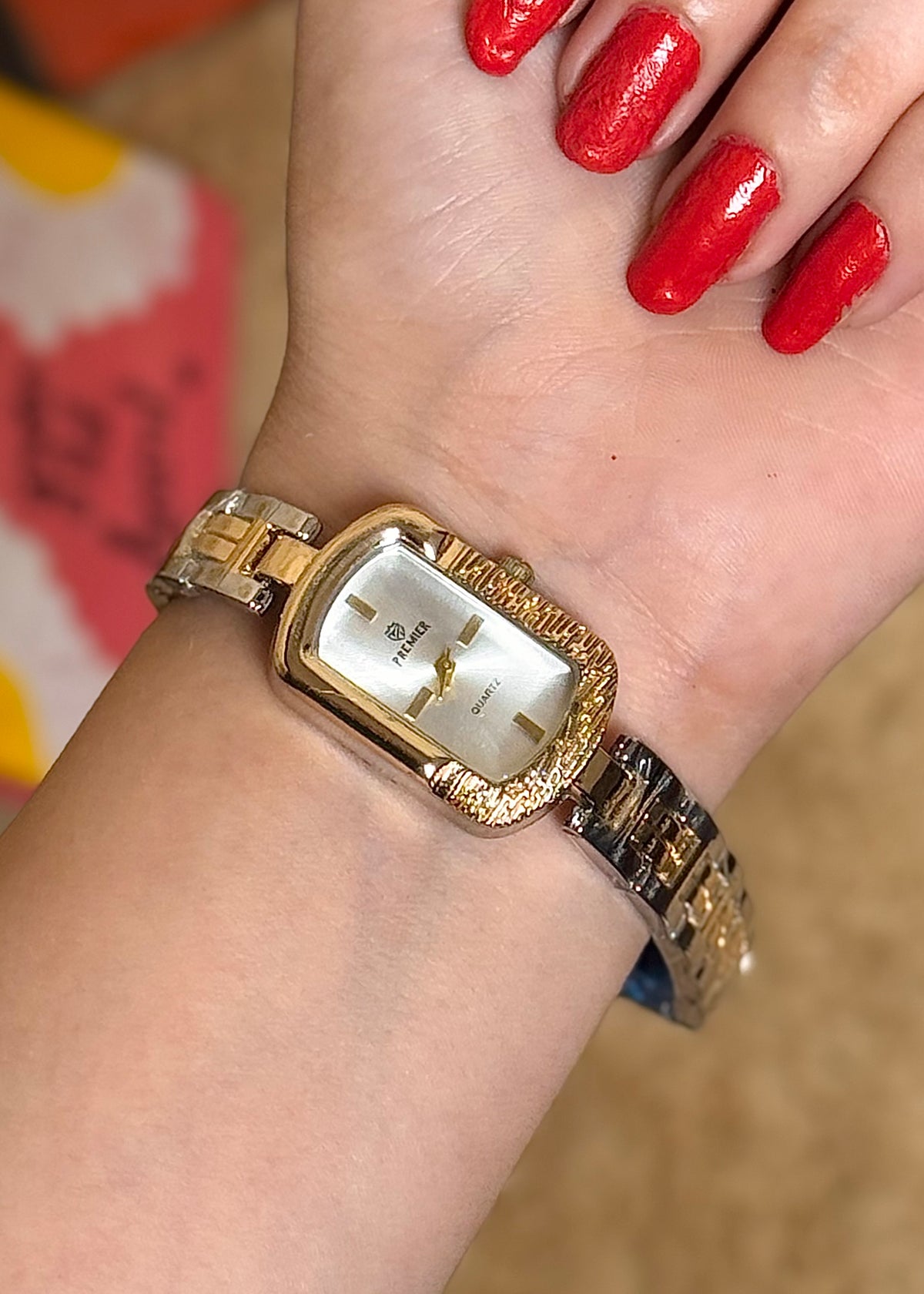 Silver White | Two-Tone Gold & Silver Ladies Watch