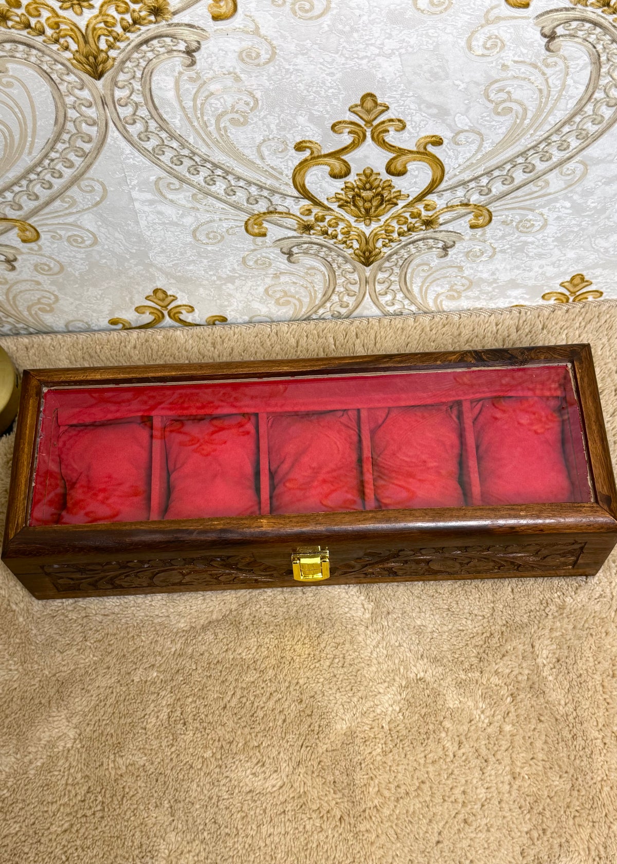 5-Slot Premium Watch Box | Luxury Watch Organiser