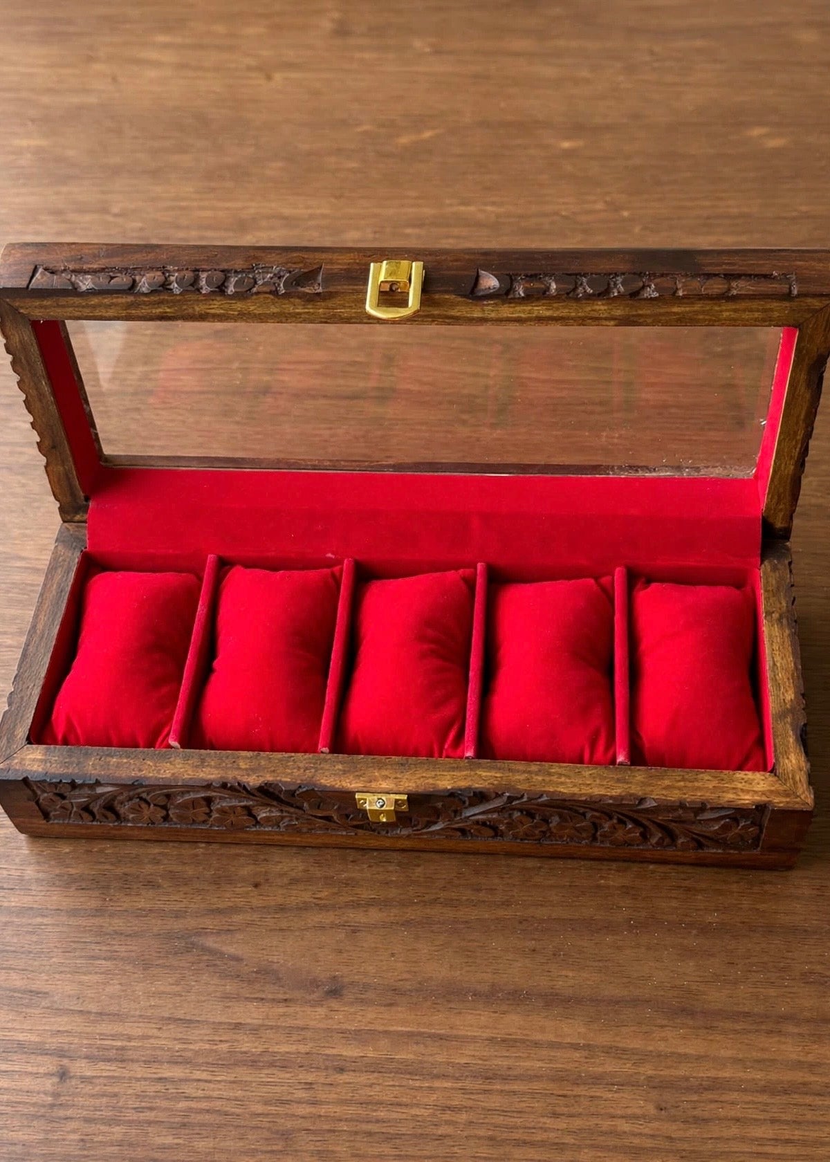 5-Slot Premium Watch Box | Luxury Watch Organiser