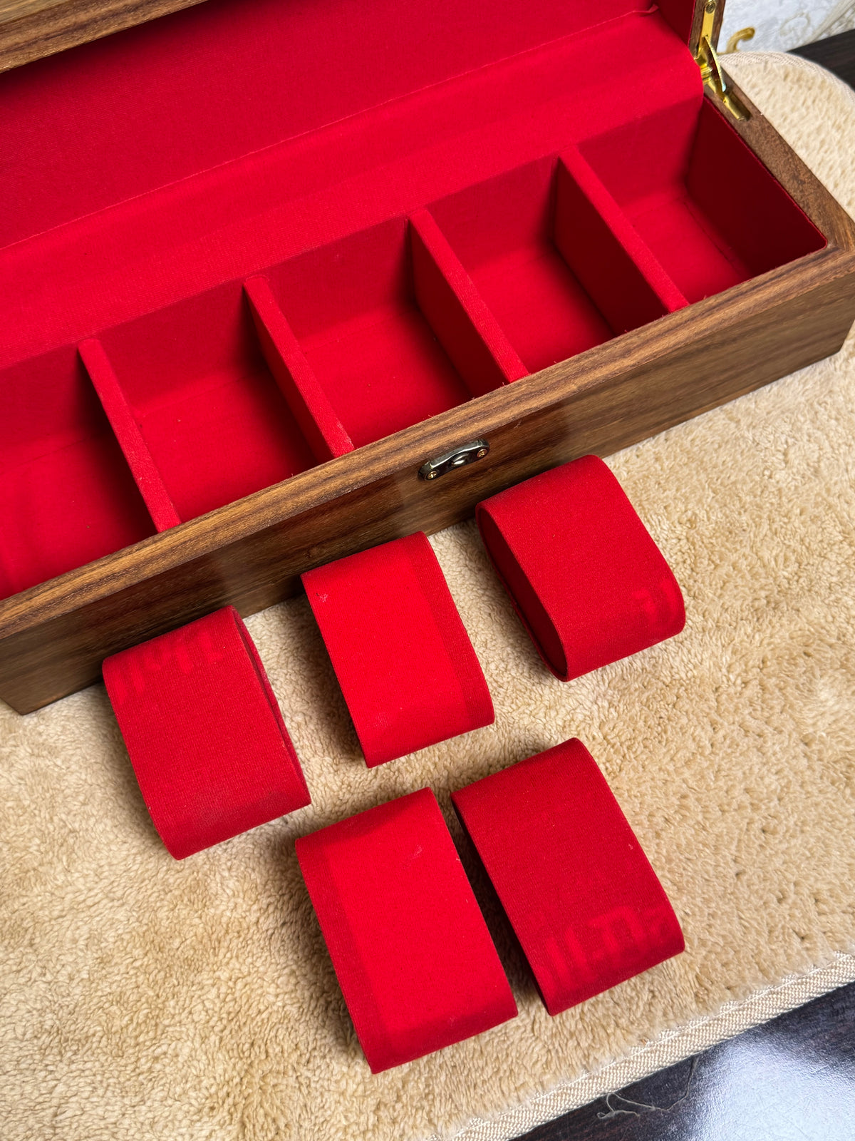 5-Slot Premium Watch Box | Luxury Watch Organiser