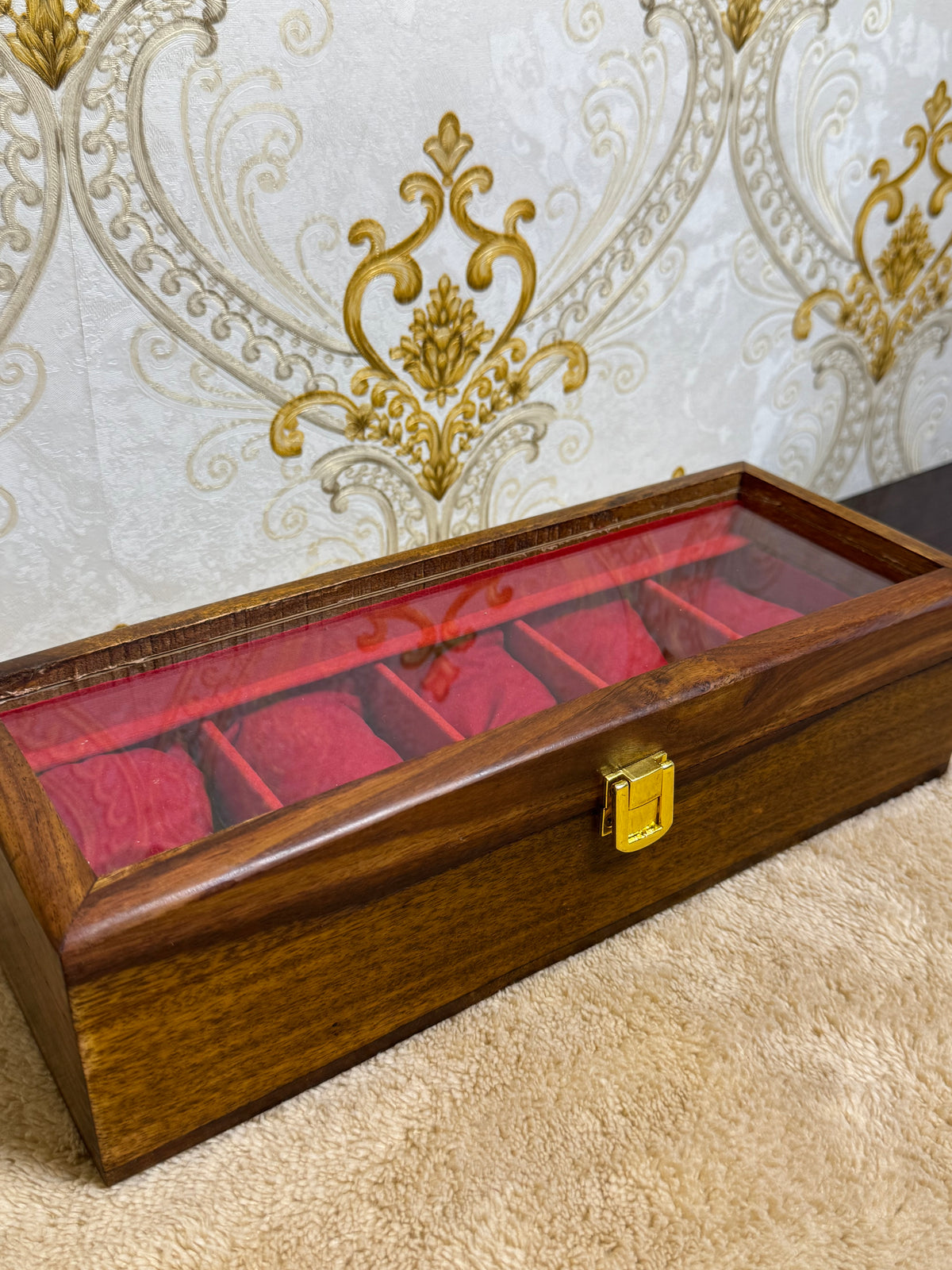 5-Slot Premium Watch Box | Luxury Watch Organiser