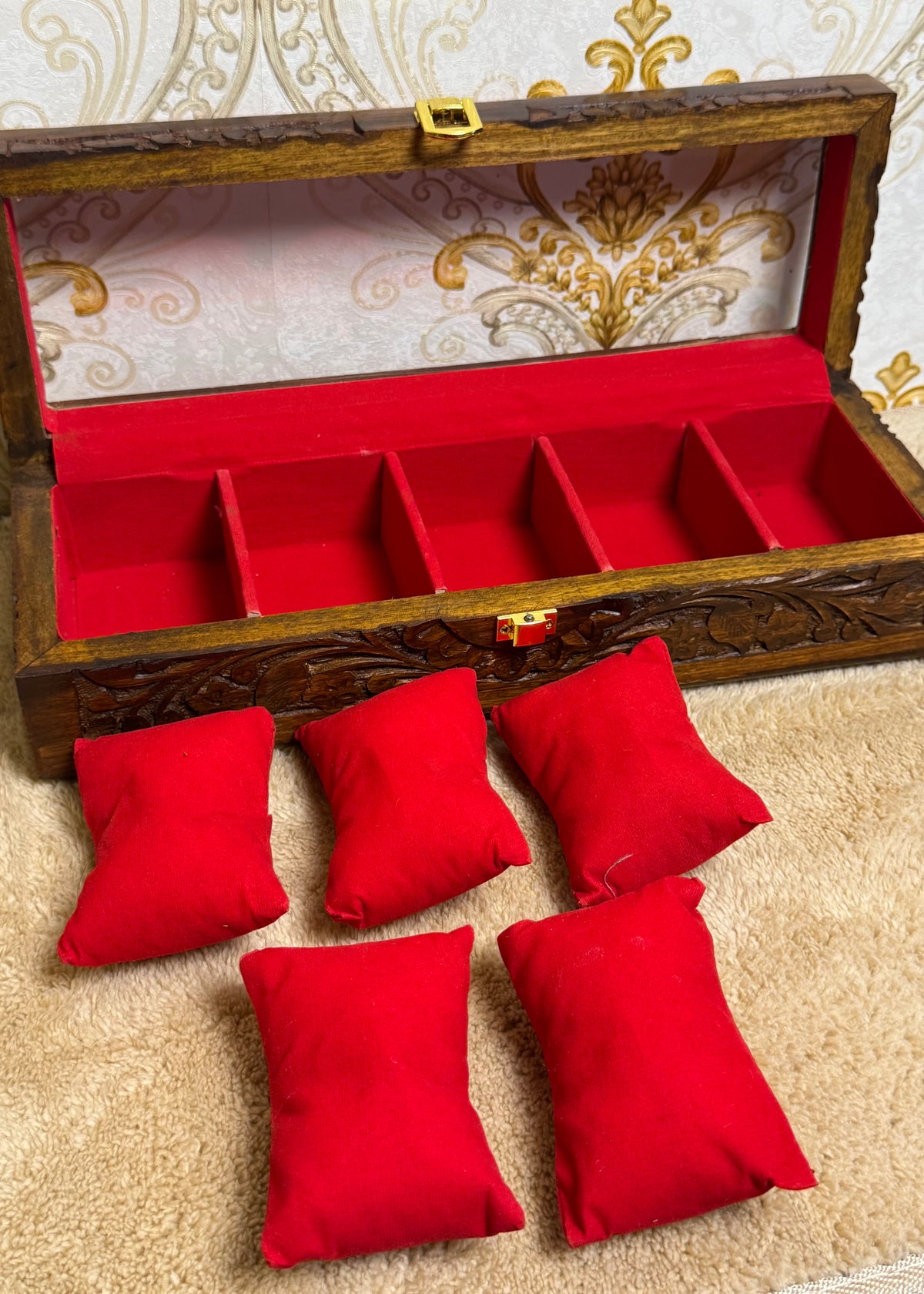 5-Slot Premium Watch Box | Luxury Watch Organiser