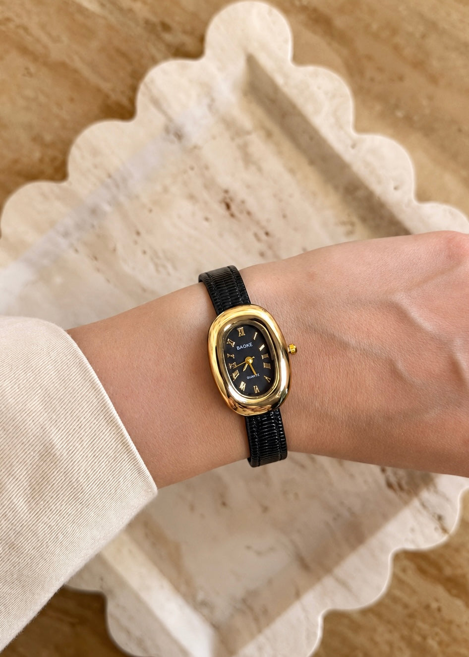 Midnight Gold Classic Watch