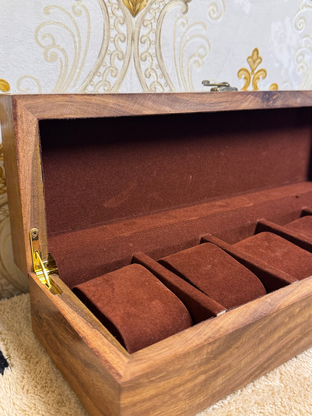 5-Slot Premium Watch Box | Luxury Watch Organiser