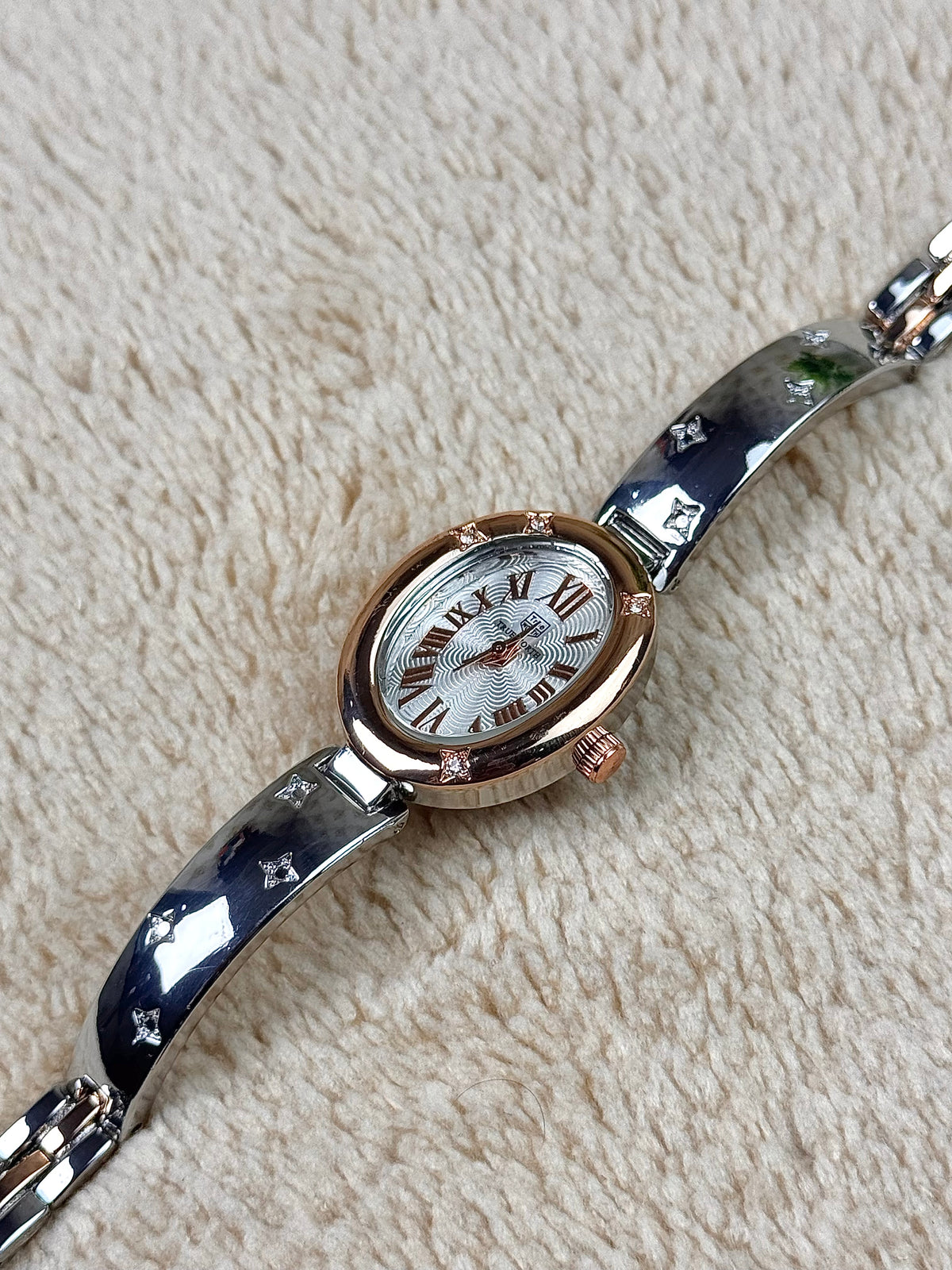 Prestige Silver Gold Luxury Women’s Watch