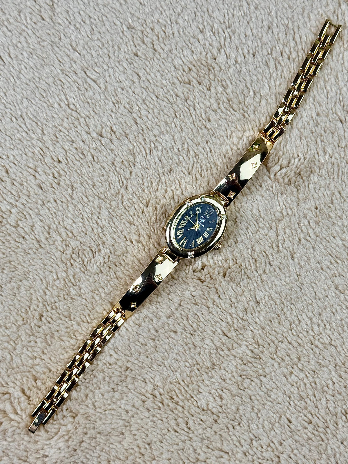 Prestige Midnight Black Gold Luxury Women’s Watch