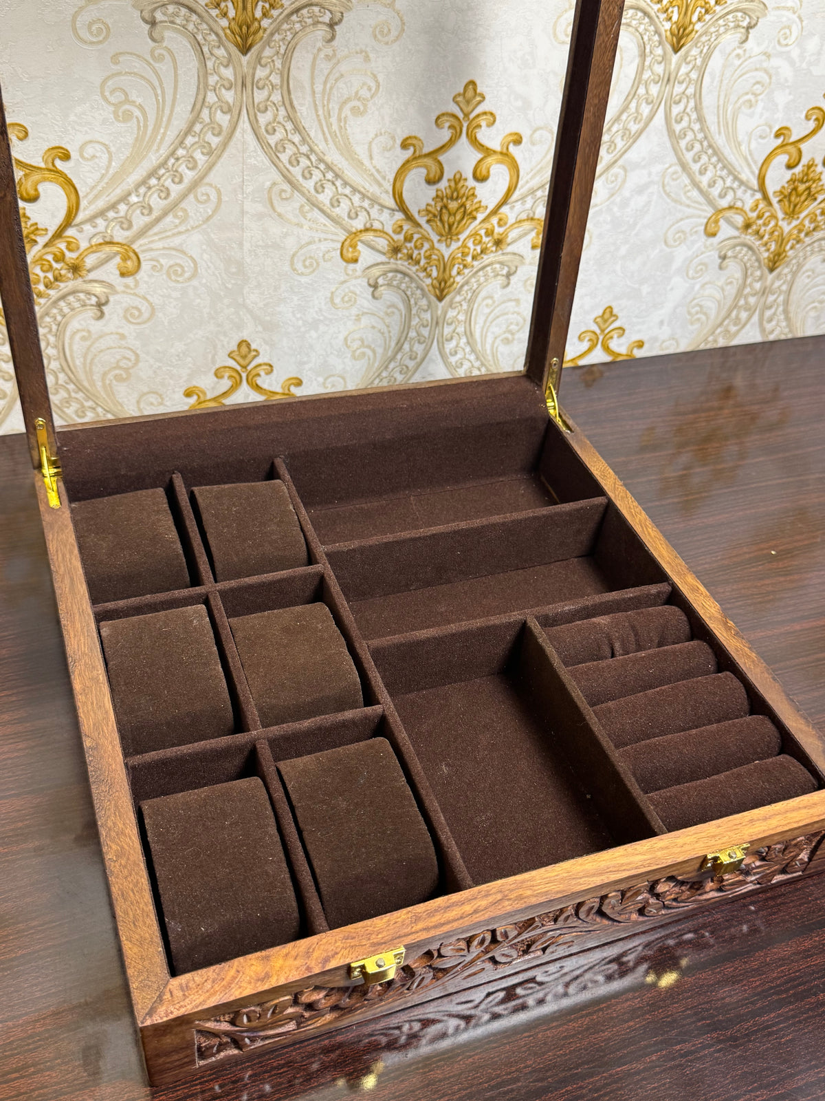 Premium Wooden Watch & Accessories Box